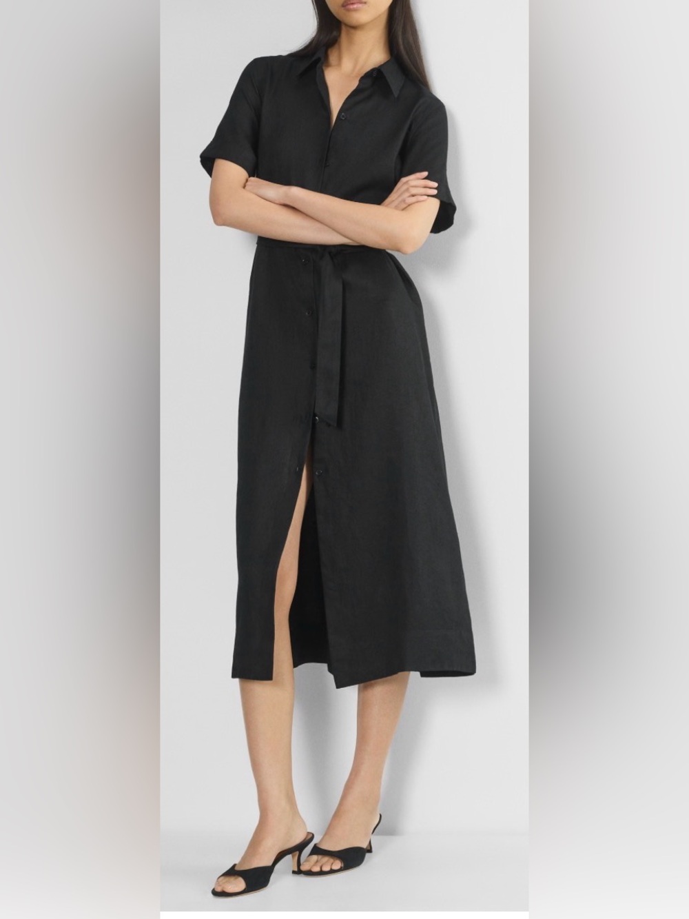 Wilfred Eleta Linen Maxi Dress